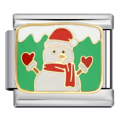 Christmas Italian Charm Link 187