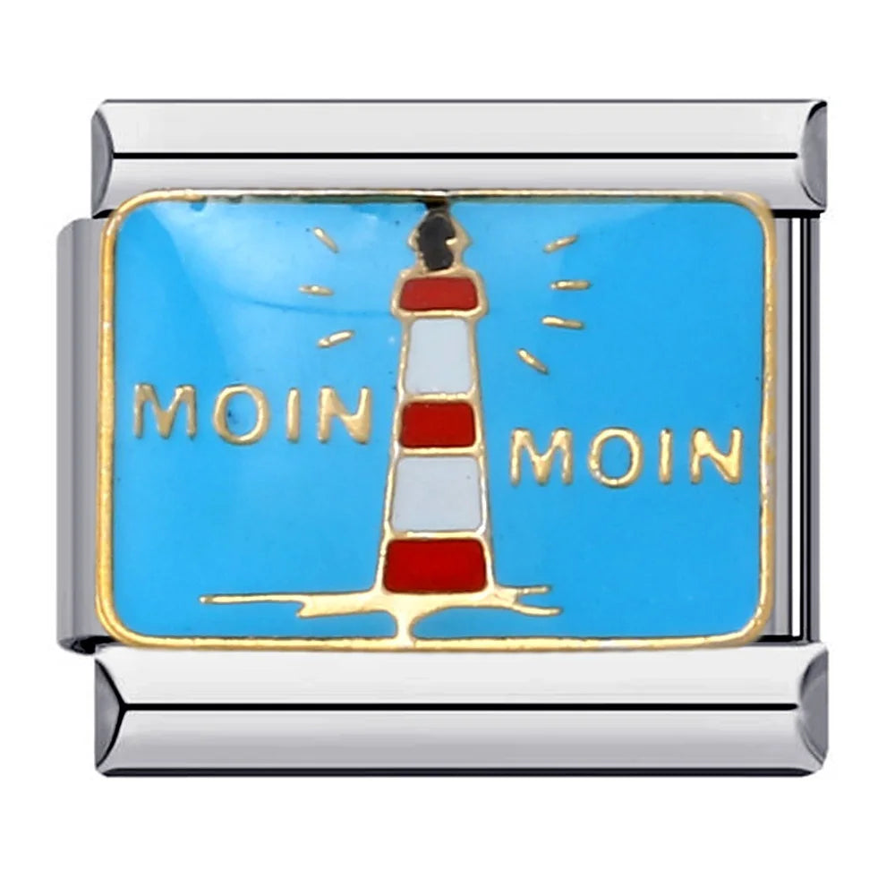 Beach Italian Charm Links 155