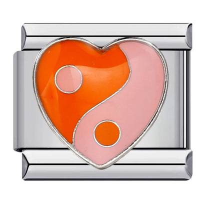Heart Italian Charm Links 171