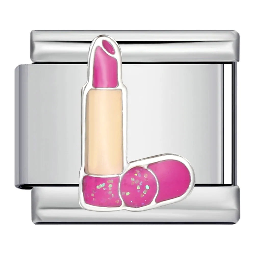 Pink Italian Charms Links 166