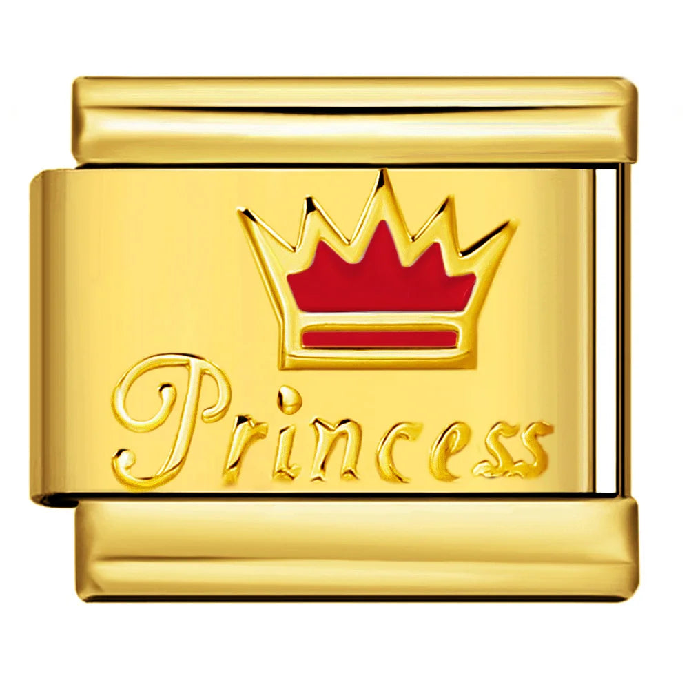 Princess Crown Italian Charm 311