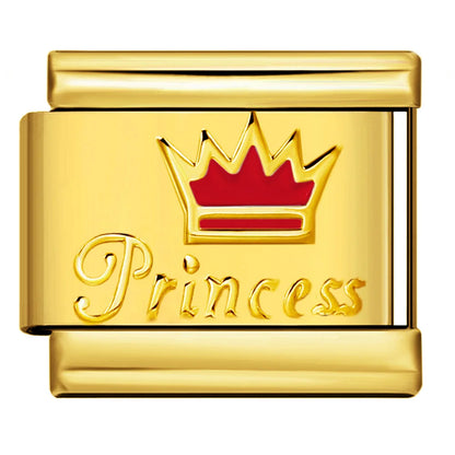 Princess Crown Italian Charm 311