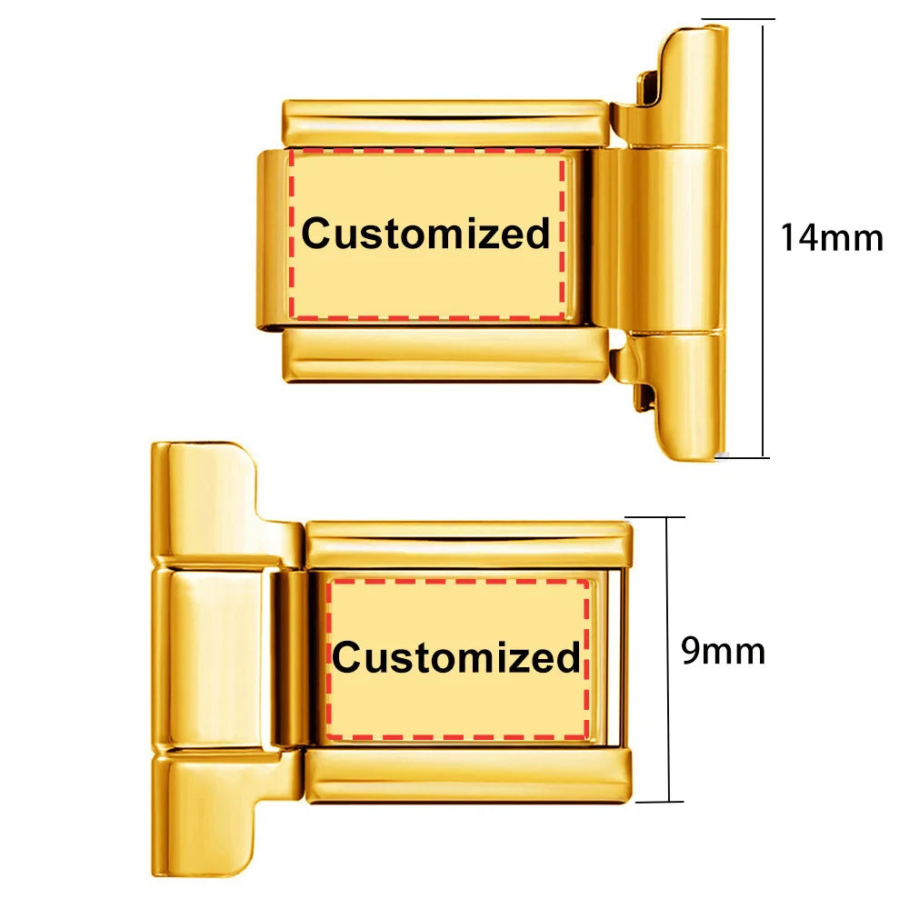 Custom Picture Watch Strap Connector 536