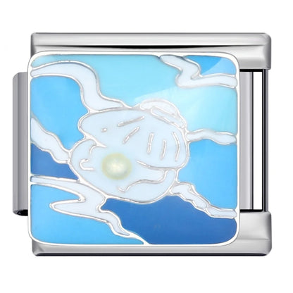 Ocean Italian Charm Link 322