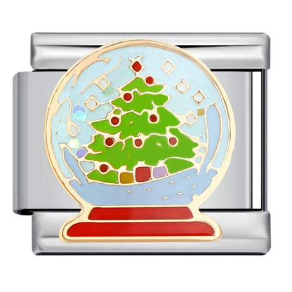 Christmas Italian Charm Link 187