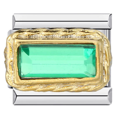Green Italian Charm Links 400