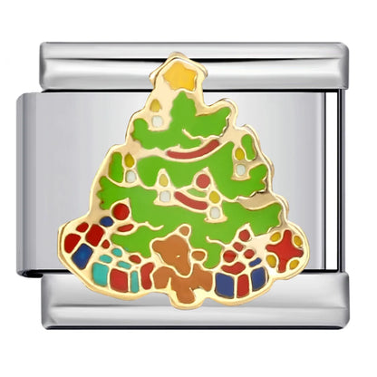 Christmas Italian Charm Link 187