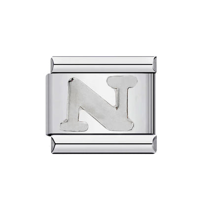 Silver Color 26 English Letter 071