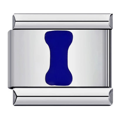 Blue Color 26 English Letters 002