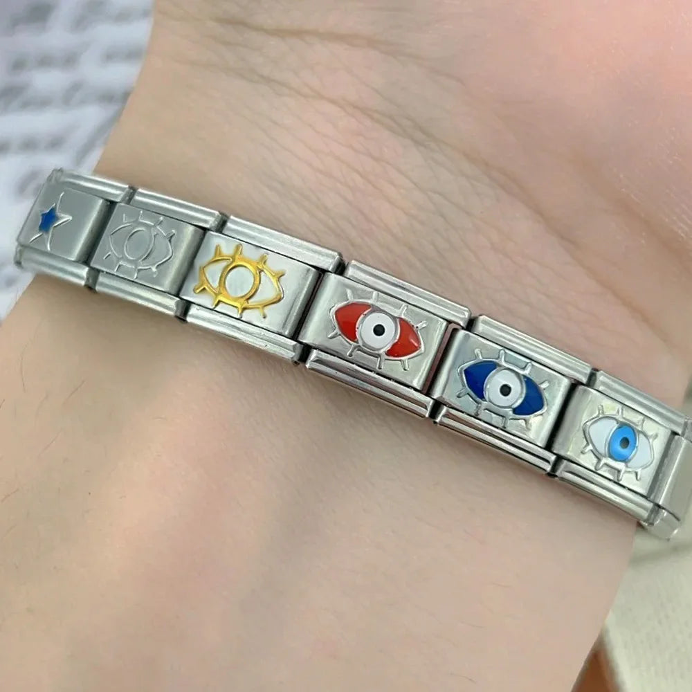 Blue Italian Charm Link 320