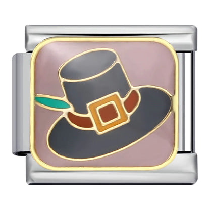 Thanksgiving Italian Charm Link 188