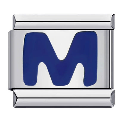 Blue Color 26 English Letters 021