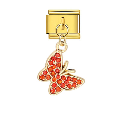 Butterfly Pendant Italian Charm 542