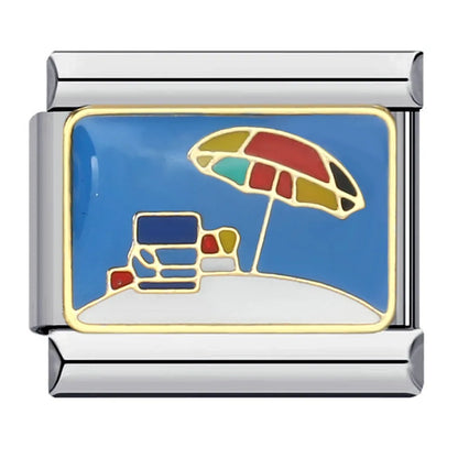 Beach Italian Charm Links 155