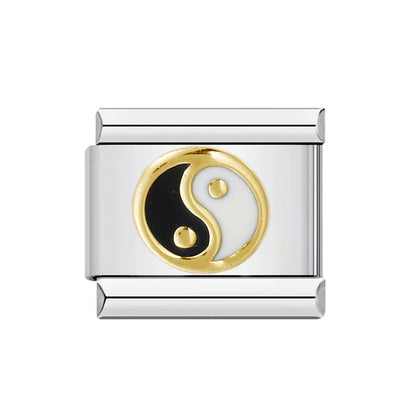 Simple Italian Charm Links 023