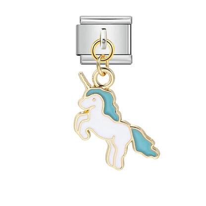 Unicorn Pendant Italian Charm 541