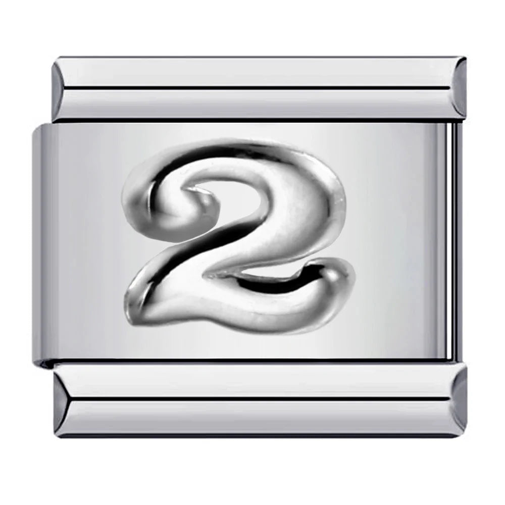 0-9 Number Italian Charm 253