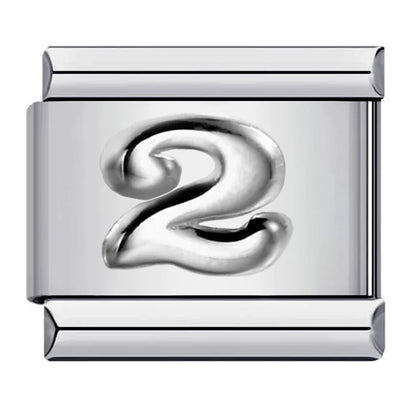 0-9 Number Italian Charm 253