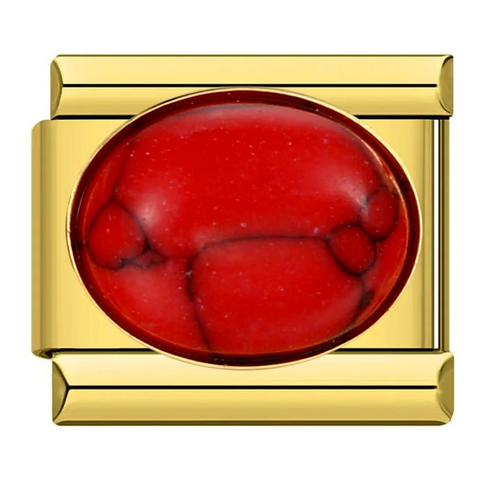 Gold Color Italian Charm Link 168