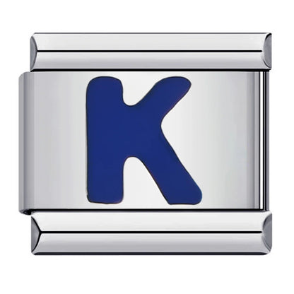Blue Color 26 English Letters 021