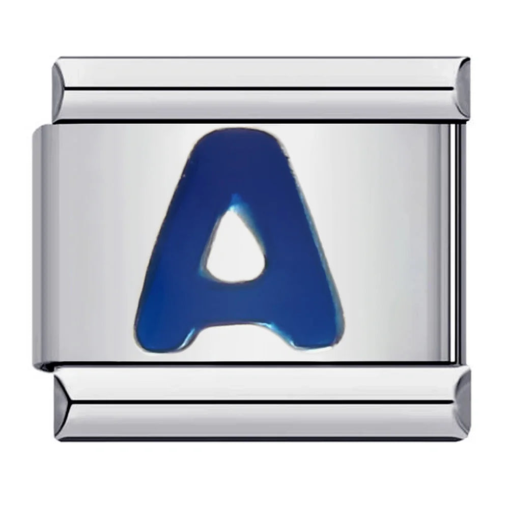Blue Color 26 English Letters 021