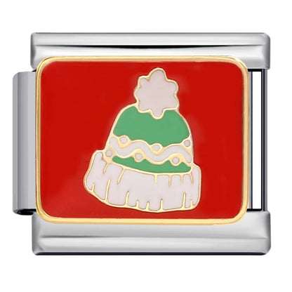Christmas Italian Charm Link 187