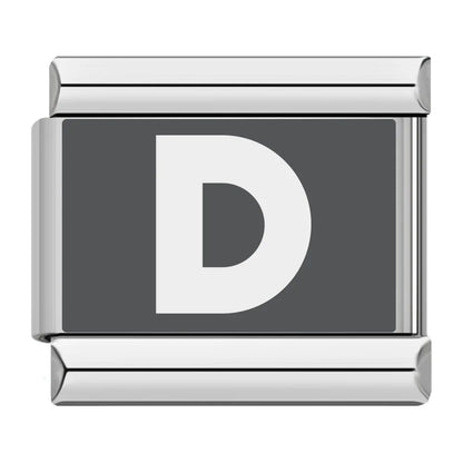 Laser 26 English Letters Charm 028