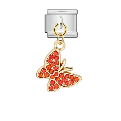 Butterfly Pendant Italian Charm 542