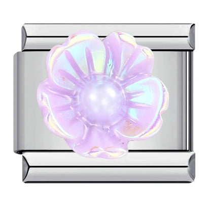 Flower Italian Charm Link 332