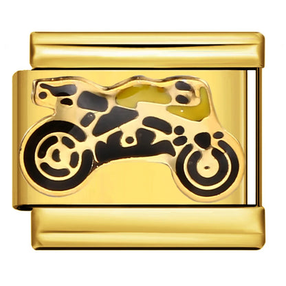 Gold Color Italian Charm Link 176
