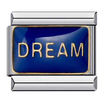 Words Italian Charm Link 328