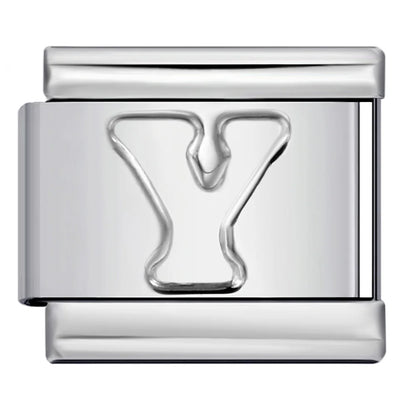 Silver Color 26 English Letter 533