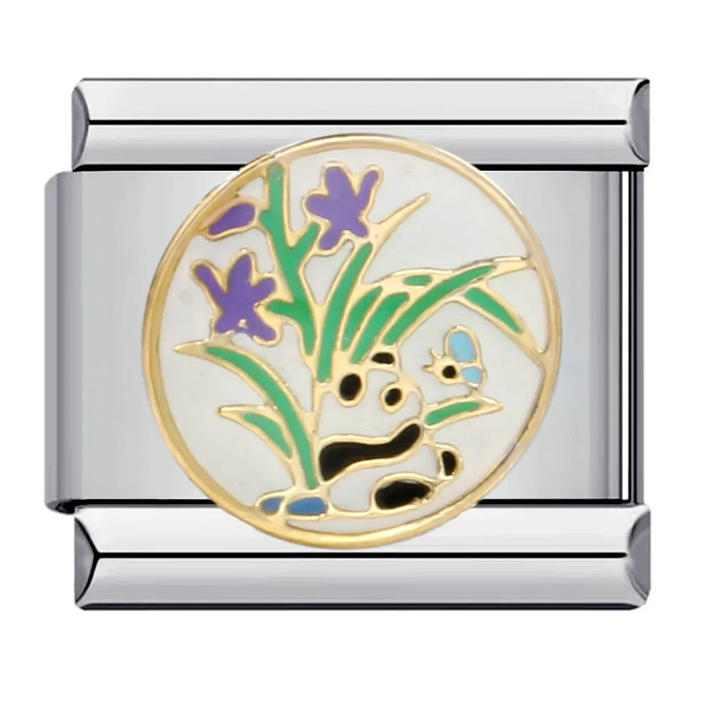 Panda Italian Charm Link 309