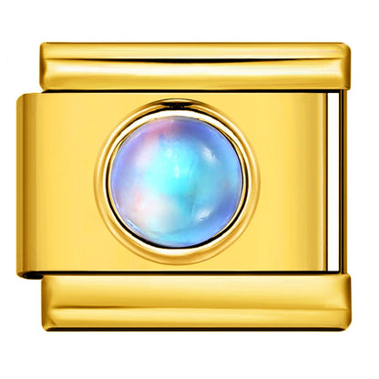 Birthday Stone Italian Charm 471