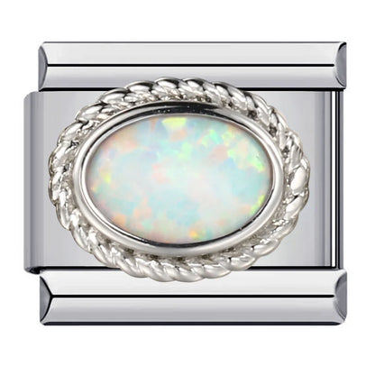 Blue Italian Charm Link 402