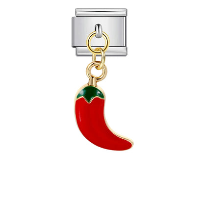 Vegetable Italian Charm Links 218