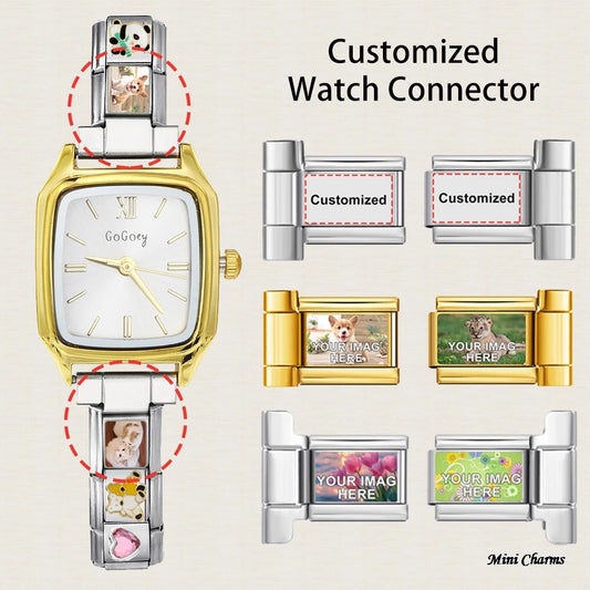 Custom Picture Watch Strap Connector 536