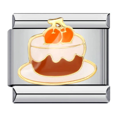 Cake Italian Charm Link 202