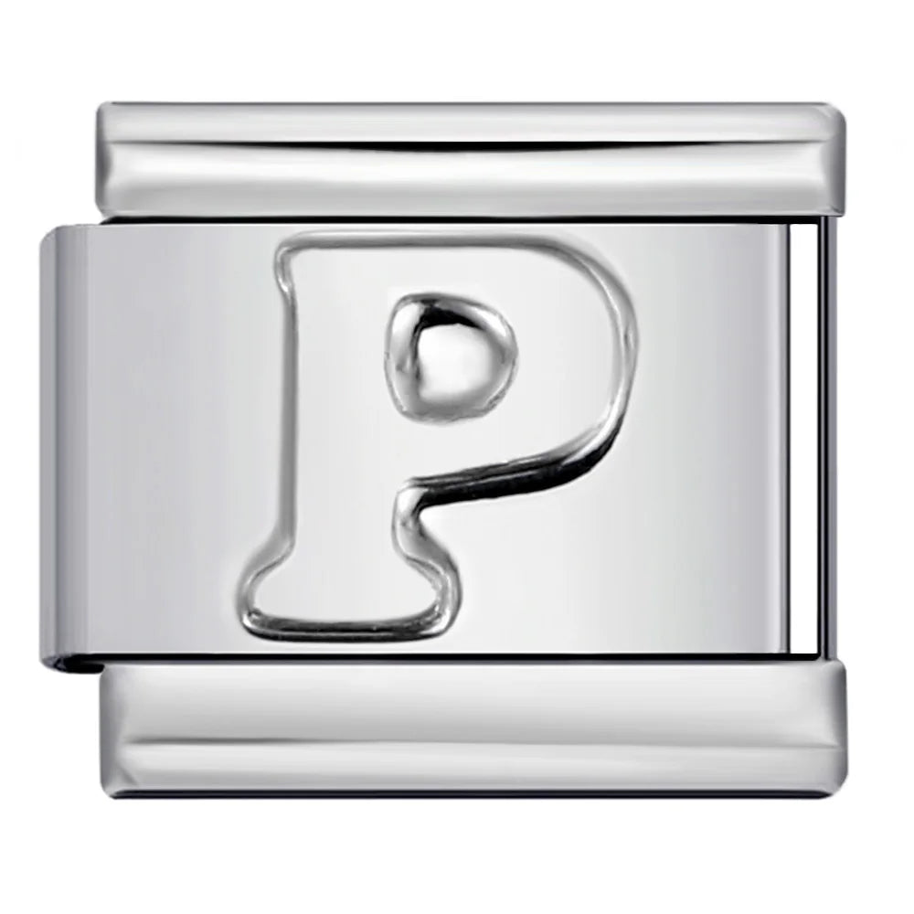 Silver Color 26 English Letter 533