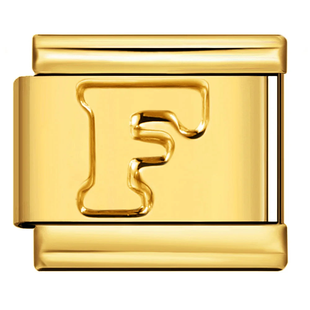 Gold Color 26 English Letter 531