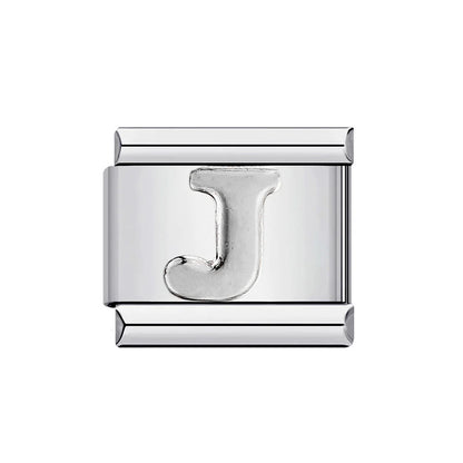 Silver Color 26 English Letter 071