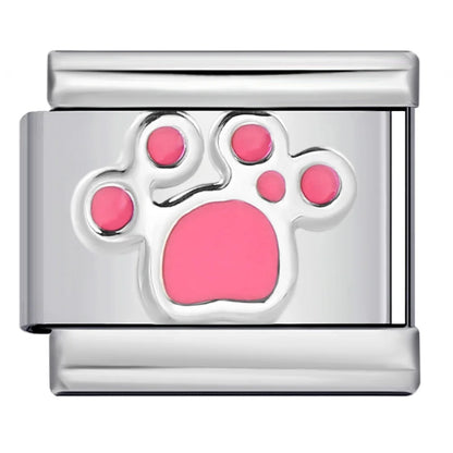 Paw Print Italian Charm 316