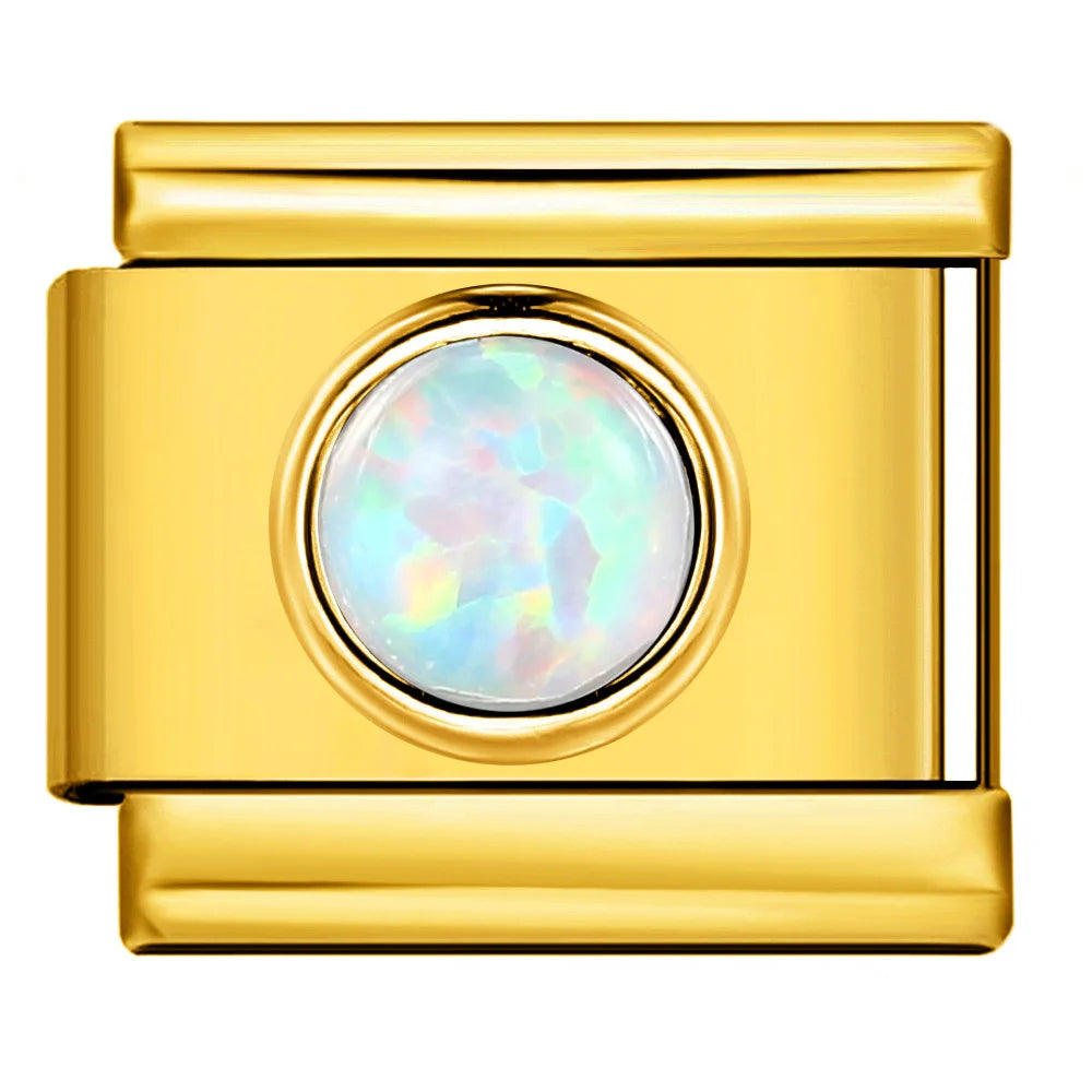 Birthday Stone Italian Charm 471