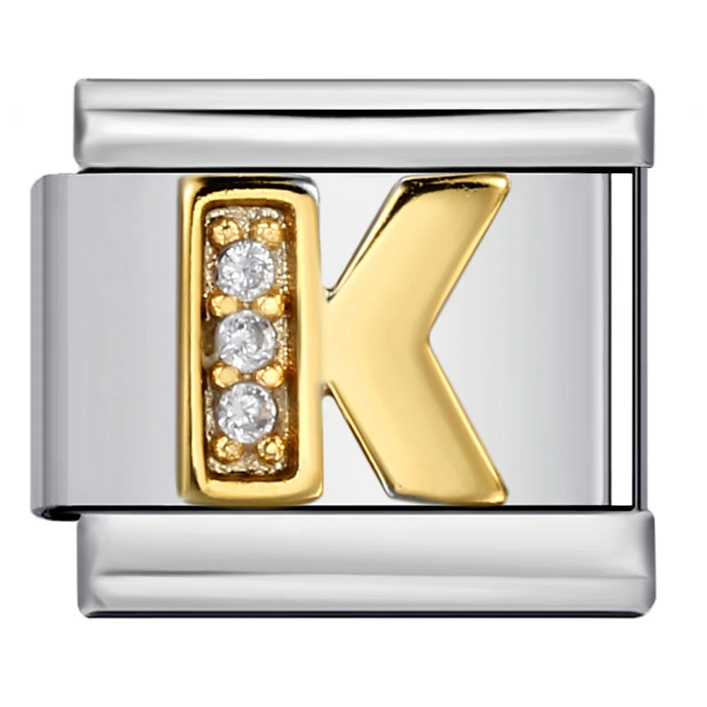 Gold Color 26 English Letter 207