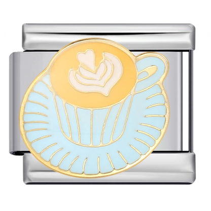 Coffee Italian Charm Links 122