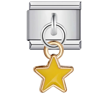 Star Italian Charm Links 078