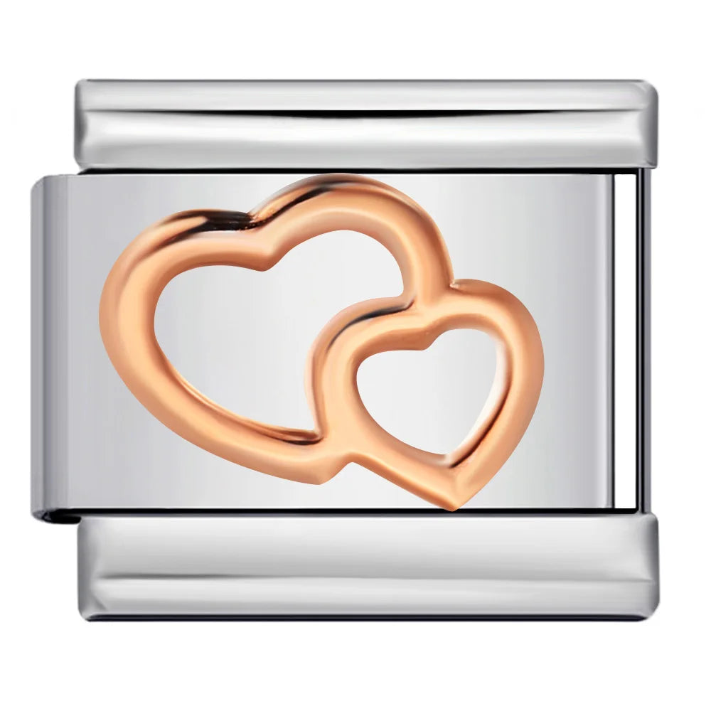 Simple Italian Charm Link 419