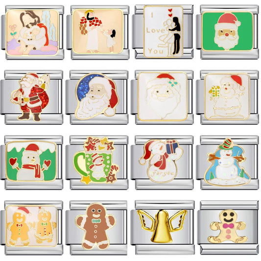 Christmas Italian Charm Link 203