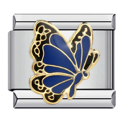 Butterfly Italian Charm Links 099