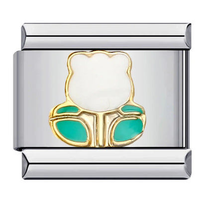 Flower Italian Charm Links 073